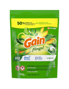 Gain Flings! Detergente líquido para lavandería 37 unidades 2