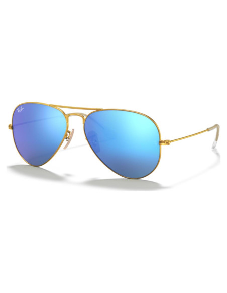Gafas de sol Ray-Ban RB3025 Aviator Oro Mate 58mm + Kit