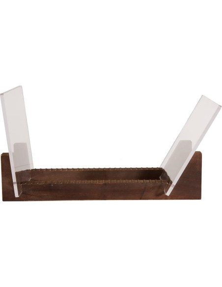 Soporte para Discos de Vinilo KAIU - Madera Nuez, 50 LPs
