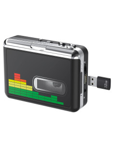 Reproductor de Casetes a MP3 Mersoco BR607 USB Portátil