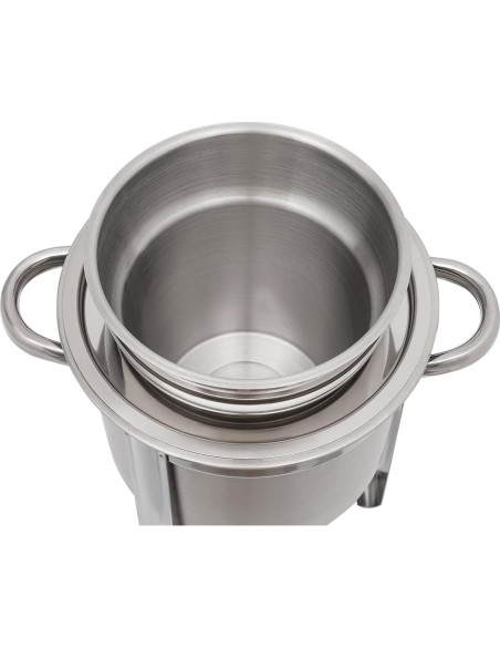 Chafer de Sopa Eléctrico HinLIaDa 11L Acero Inoxidable