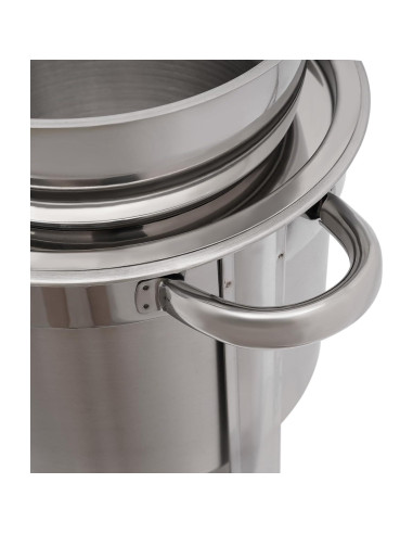 Chafer de Sopa Eléctrico HinLIaDa 11L Acero Inoxidable