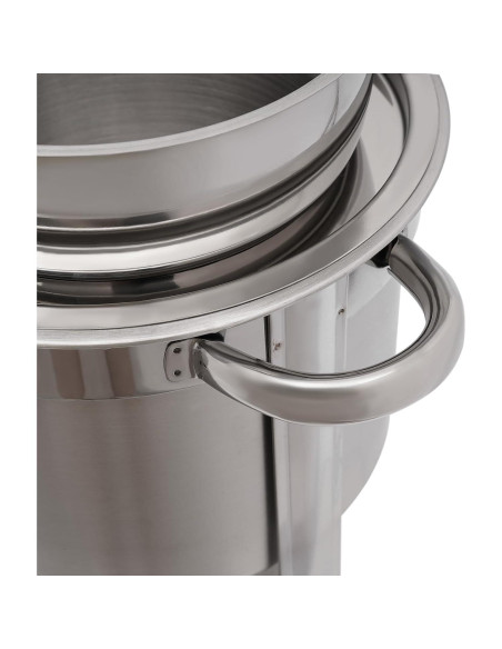 Chafer de Sopa Eléctrico HinLIaDa 11L Acero Inoxidable