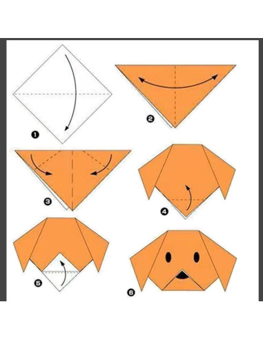 Kit de Origami XPPZHKY 100 Hojas Doble Cara 20x20cm Pastel