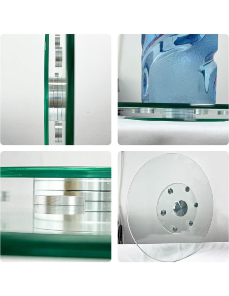 Plato Giratorio de Vidrio Templado SZG 101.6 cm 1/3" Extra Grueso