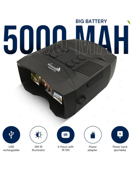 Binoculares de Visión Nocturna 4K My Animal Command 64GB