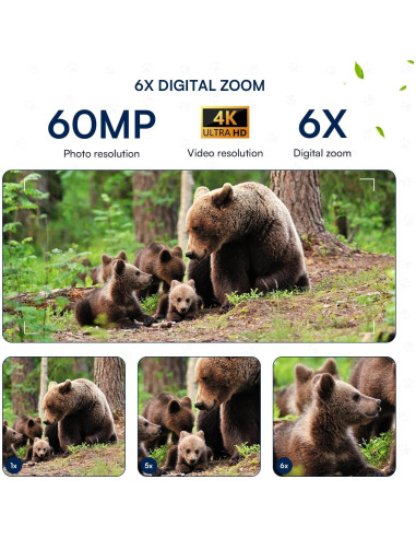 Binoculares de Visión Nocturna 4K My Animal Command 64GB