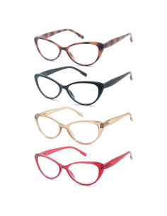 Gafas de Lectura MODFANS Ojo de Gato 2.25x 4 Colores