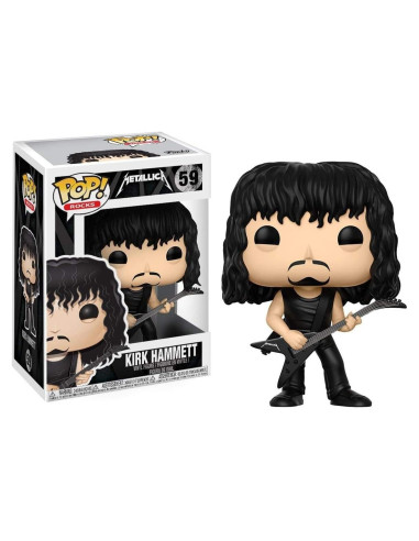 Figura Coleccionable Funko Pop! Metallica Kirk Hammett 9.5cm