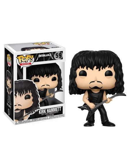 Figura Coleccionable Funko Pop! Metallica Kirk Hammett 9.5cm