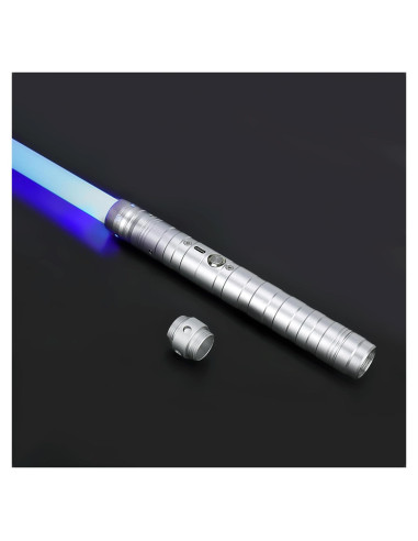 Sable de Luz Dueling S OUJCEN Plata 15 Colores RGB Recargable