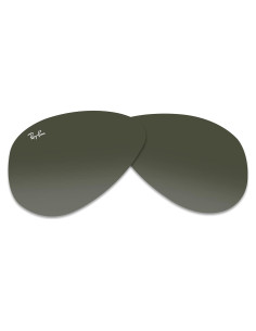 Lentes Ray-Ban RB3025 AVIATOR 58mm Espejo Gris + Kit