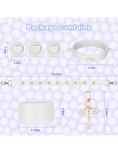 Juego de Piezas de Repuesto Mity Rain para Botella Owala 24oz