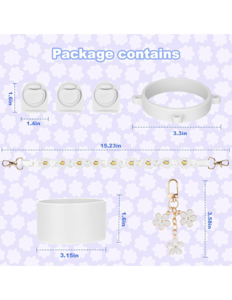 Juego de Piezas de Repuesto Mity Rain para Botella Owala 24oz