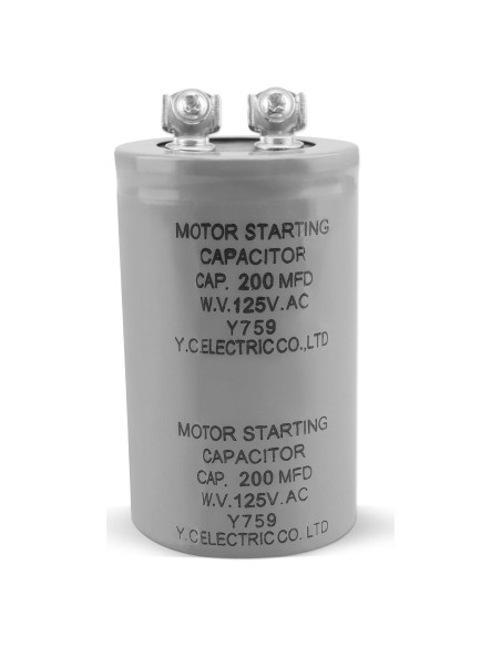 Condensador de Arranque 200uF 125VAC Taillyg - Estable y Eficiente