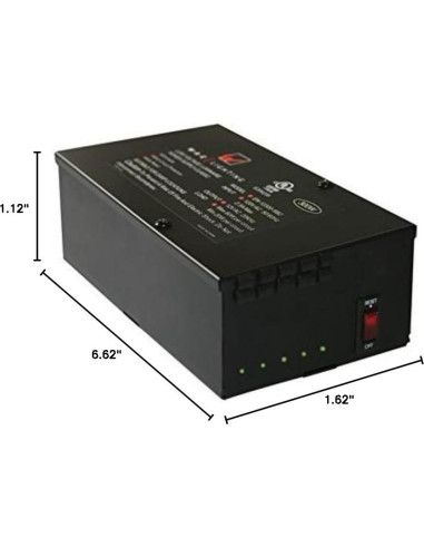 Transformador Electrónico 60W 12V WAC Lighting Negro