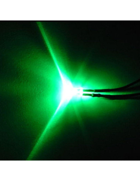 100 Pcs LED Pre Cableado 5mm Ltvystore 12V 20cm 5 Colores