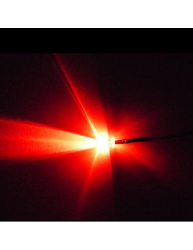 100 Pcs LED Pre Cableado 5mm Ltvystore 12V 20cm 5 Colores