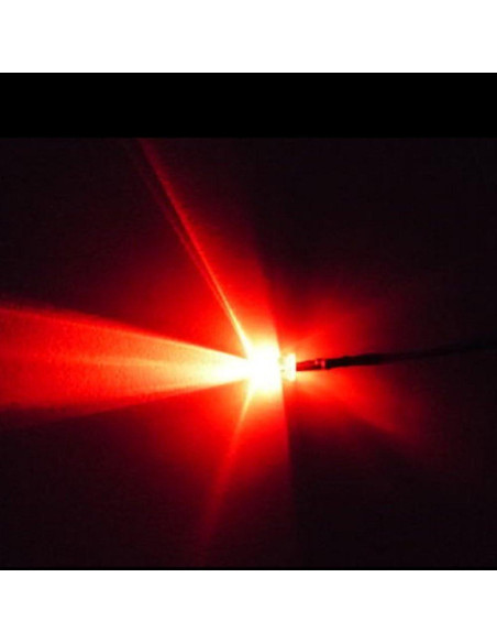 100 Pcs LED Pre Cableado 5mm Ltvystore 12V 20cm 5 Colores