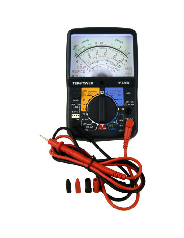 Multímetro Analógico Tekpower TP8260L con Luz de Fondo