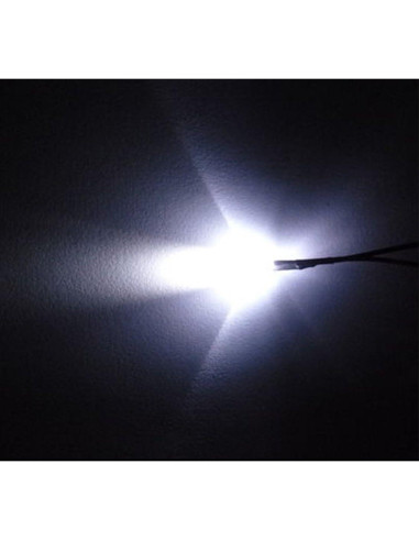 100 Pcs LED Pre Cableado 5mm Ltvystore 12V 20cm 5 Colores