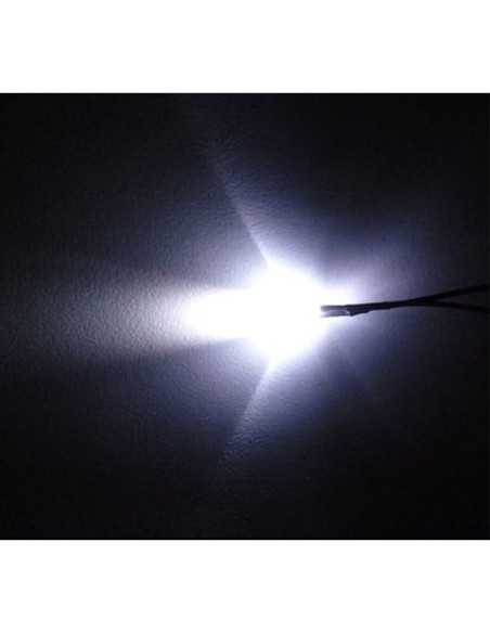 100 Pcs LED Pre Cableado 5mm Ltvystore 12V 20cm 5 Colores