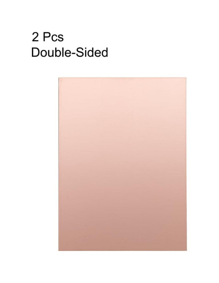 Placa PCB Doble Cara 180x120mm uxcell 2pcs FR4 Cobre 1.5mm