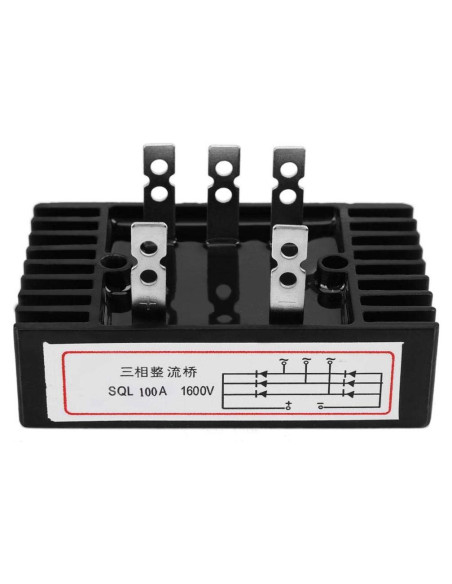 Rectificador de Puente Diodo Trifásico Oumefar 100A 1600V