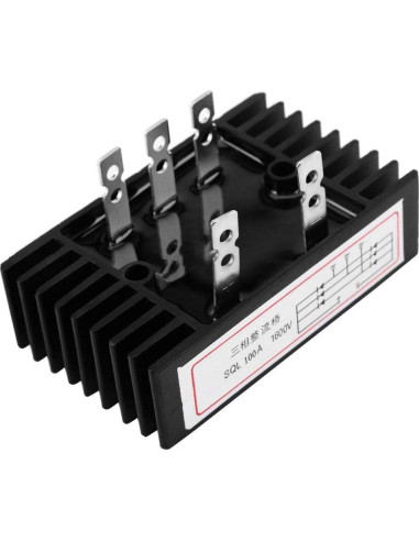 Rectificador de Puente Diodo Trifásico Oumefar 100A 1600V
