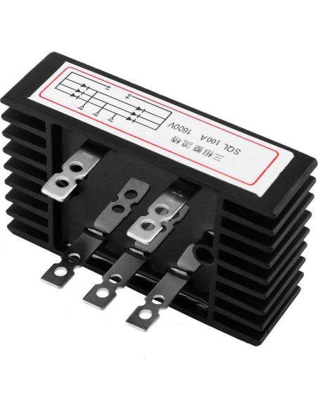 Rectificador de Puente Diodo Trifásico Oumefar 100A 1600V