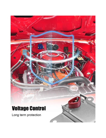 Regulador de Voltaje PNYZIK para Chrysler Dodge Plymouth 1970-1987