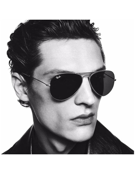 Gafas de sol Ray-Ban RB3025 Aviator Unisex + Kit de limpieza