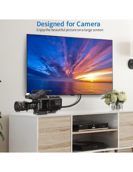 Cable Micro HDMI a HDMI 2.1 8K 3M Fujiaxun Ultra Alta Velocidad