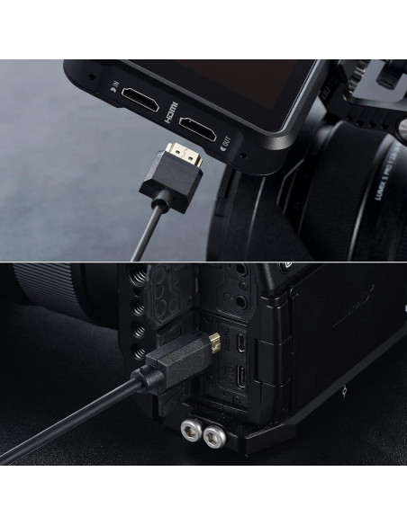 Cable Micro HDMI a HDMI 2.1 8K 3M Fujiaxun Ultra Alta Velocidad