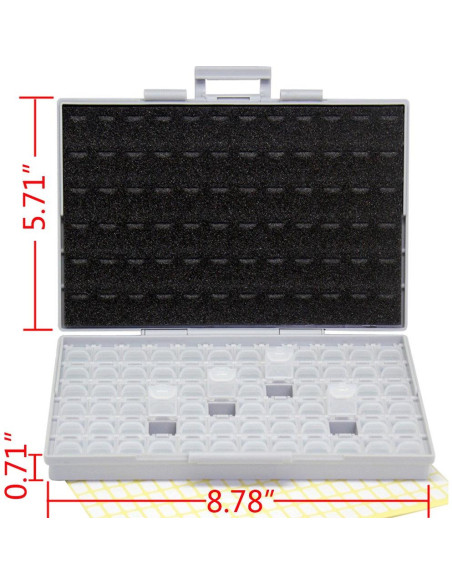 Organizador de Componentes AideTek BOX-ALL-72 72 Compartimentos