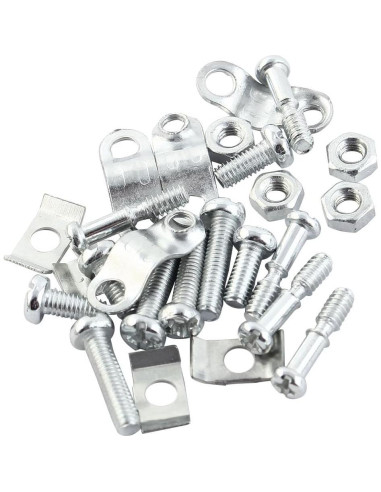 Carcasa Plástica Gris para Conector DB9 uxcell - 20 Pcs