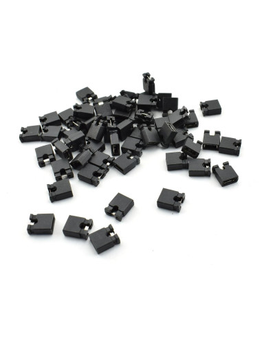 Tapa de Puente Negra ZYAMY 30pcs 2.54mm para Circuitos