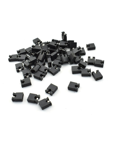 Tapa de Puente Negra ZYAMY 30pcs 2.54mm para Circuitos