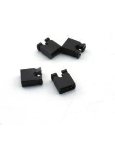 Tapa de Puente Negra ZYAMY 30pcs 2.54mm para Circuitos 2