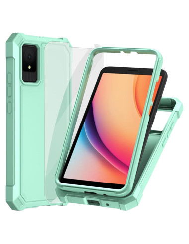 Funda Ailiber Doble Capa para TCL K11 T432W Verde Menta