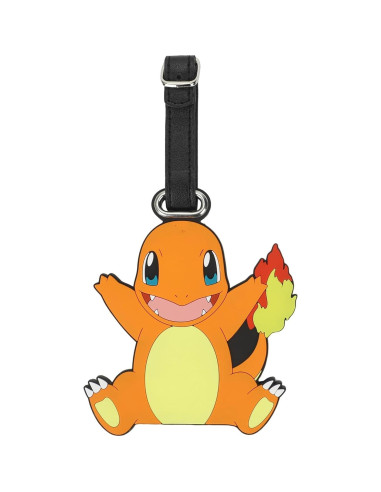 Correas de Equipaje Pokemon Bioworld 2-Pack Charmander y Pokeball