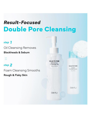 Aceite Limpiador Facial SAM'U Galacto 200 ml - Hidratante y Suave