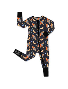 Pijama Convertible Viscosa Bambú Bebés 12-18 Meses Luna