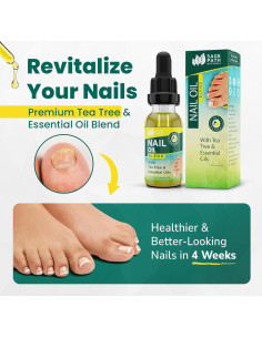 Aceite de Árbol de Té Bellus para Uñas de Pies 81g 2