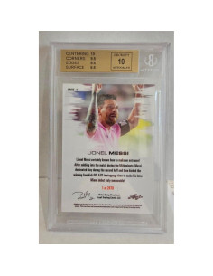 Tarjeta de Fútbol Autografiada Lionel Messi Inter Miami 2023 2