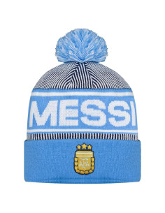 Gorro de Fútbol Icon Sports Argentina Messi 10 Juvenil Azul