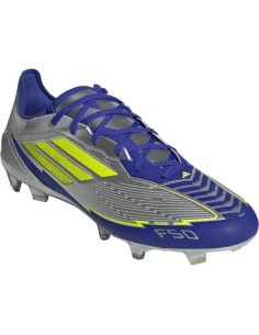 Botas de Fútbol Adidas Pro Messi FG Hombre 7.5 Plata Amarillo 2