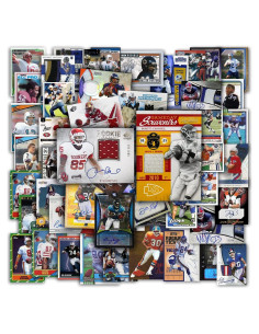 Caja de Tarjetas de Fútbol NFL - 100 Tarjetas + 2 Autografiadas