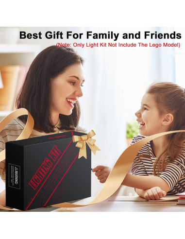 Kit de Luz LED Hilighting para LEGO Yavin 4 con Control Remoto