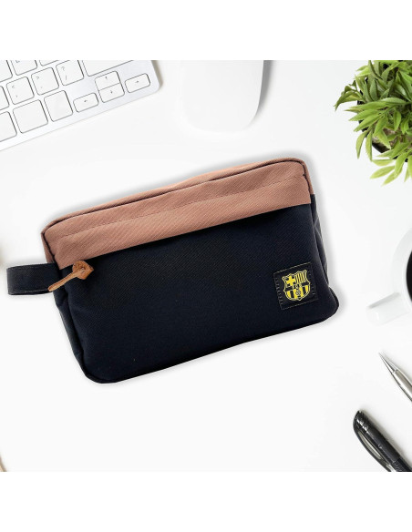 Bolsa de Aseo de Viaje FC Barcelona Icon Sports - Negro